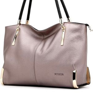 FOXER rose gold purse
